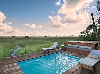 Duba Plains Camp: Privater Plunge Pool