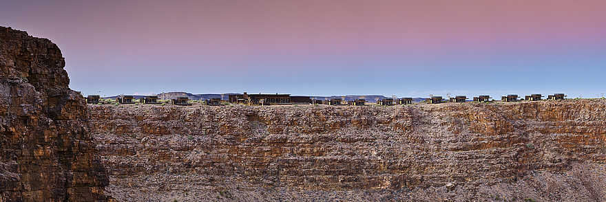 Fish River Lodge: Chalets am Rand des Canyons Fish River Lodge: Chalets am Rand des Canyons