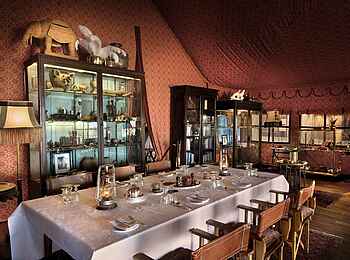 Jack´s Private Camp: Der Essbereich