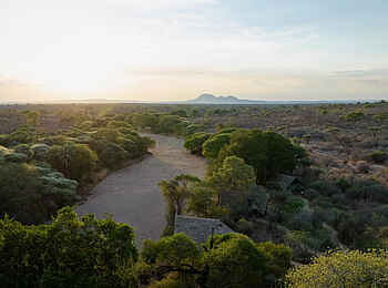 Laba Jongomero Camp: Das Camp aus der Vogelperspektive