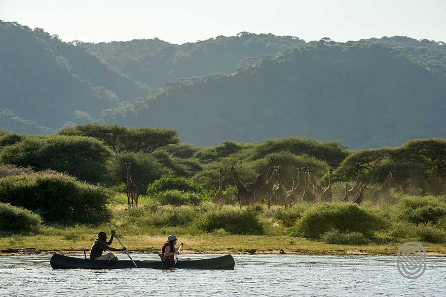 Lake Manyara Serena Lodge: Kanufahrt auf dem Lake Manyara Lake Manyara Serena Lodge: Kanufahrt auf dem Lake Manyara