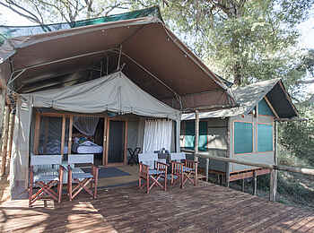 Rra Dinare Camp: Zweiteiliges Familienzelt