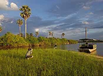Rufiji River Camp: Flussfahrt Rufiji River Camp: Flussfahrt