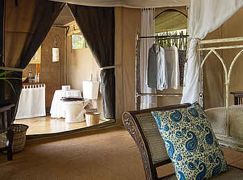 Serian The Original Camp: Family Suite Ensuite Bad