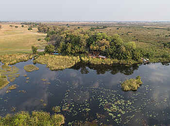 Shinde Camp: Aus der Vogelperspektive