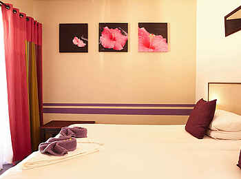 Villa Violet: Deko in Zimmer 3