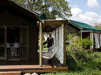 Simbavati River Lodge: Roomservice
