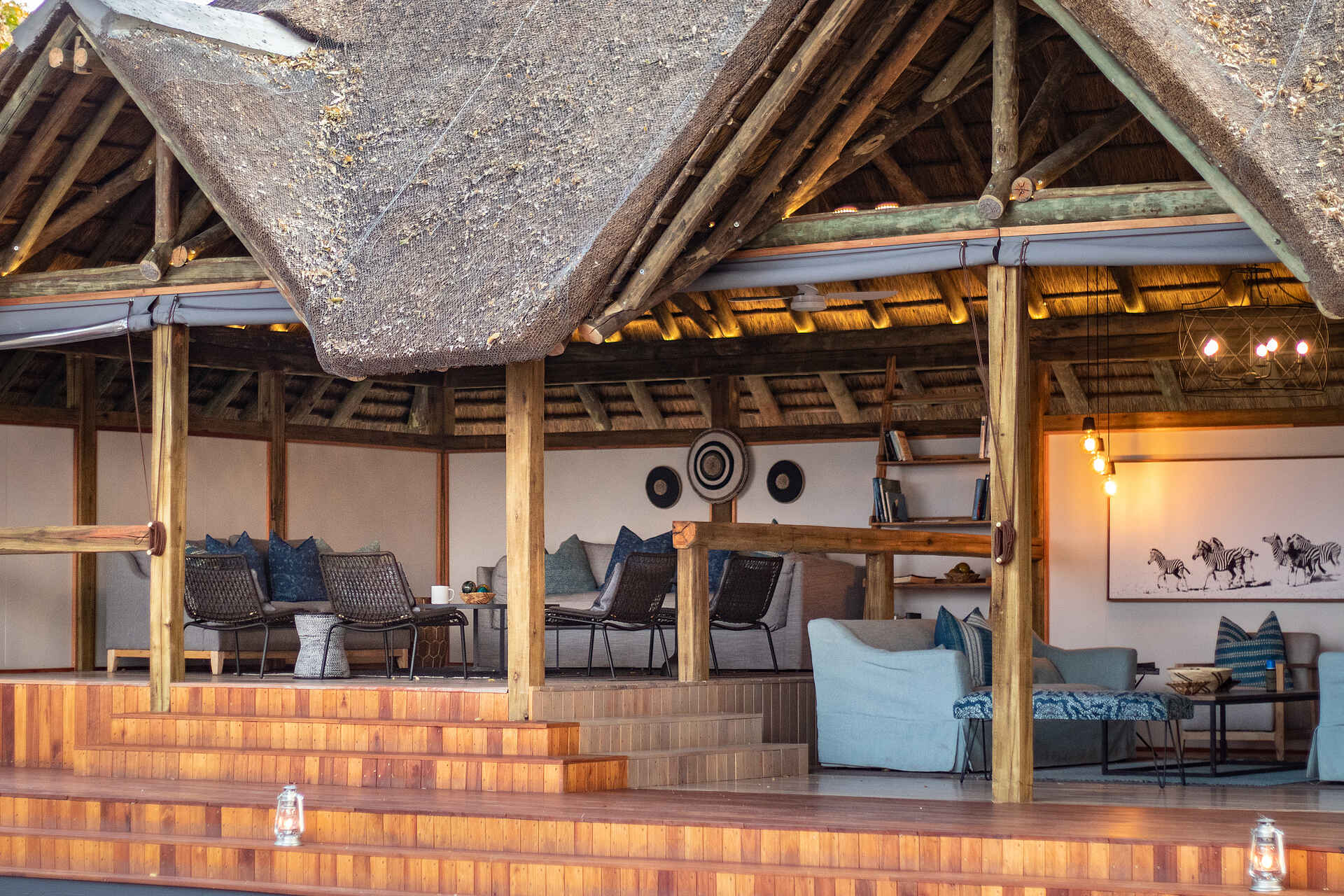 Splash Camp: Abgestufte Lounge