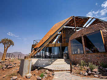 andBeyond Sossusvlei Desert Lodge: Eingang zum Zentralbereich andBeyond Sossusvlei Desert Lodge: Eingang zum Zentralbereich