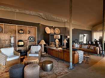 Hoanib Elephant Camp: Loungebereich