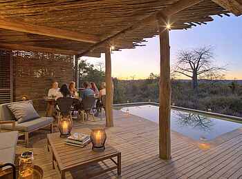 Jabali Private House: Auf der Terrasse