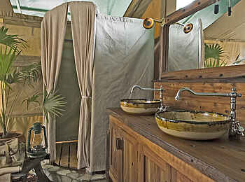 Kicheche Laikipia Camp: En-suite Bad
