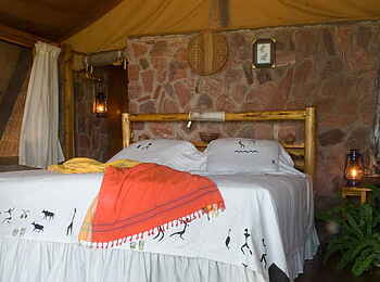 Musango Safari Camp: Doppelbett