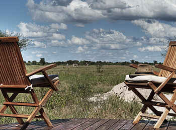Nxai Pan Camp: Deckchairs