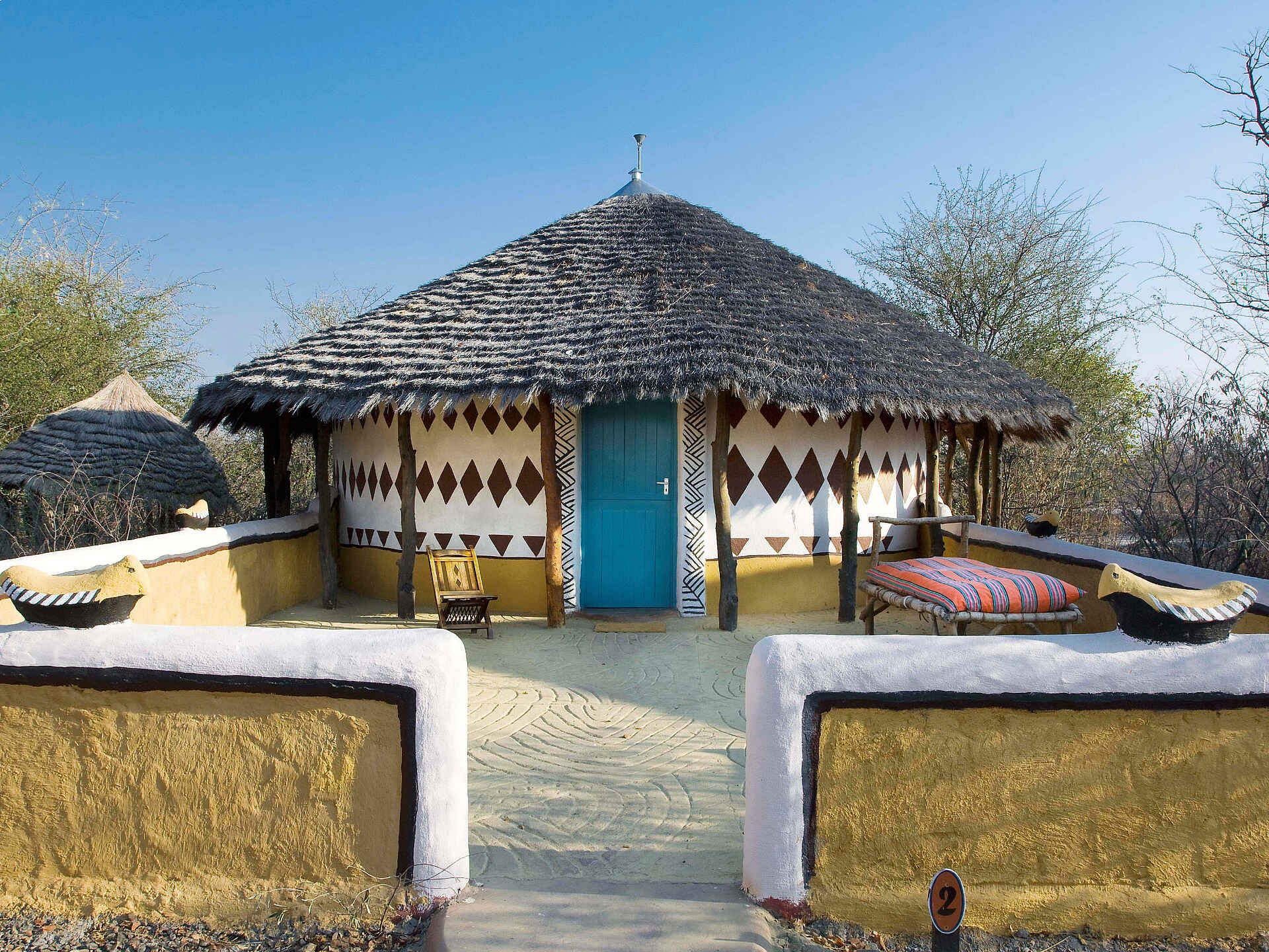 Planet Baobab: Hütte mit Terrasse