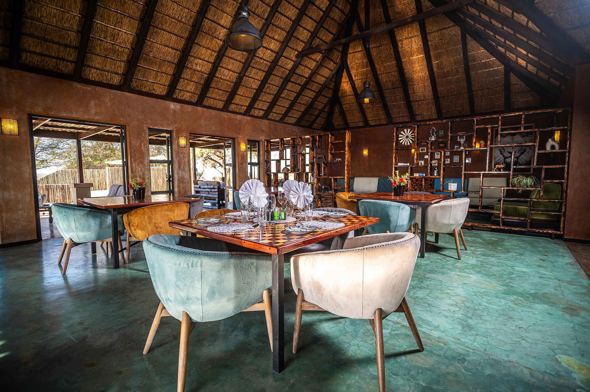 The Dune Camp: In der Lounge