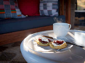 Hwange Bush Camp: Tea and Scones