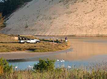 andBeyond Benguerra Island: Inselerkundung mit einem Safarifahrzeug