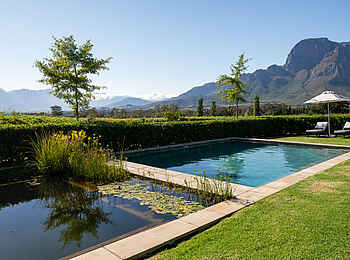 Boschendal Wine Estate: Der Pool