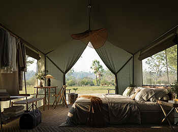 Chicari Camp: Zeltausstattung Chicari Camp: Zeltausstattung