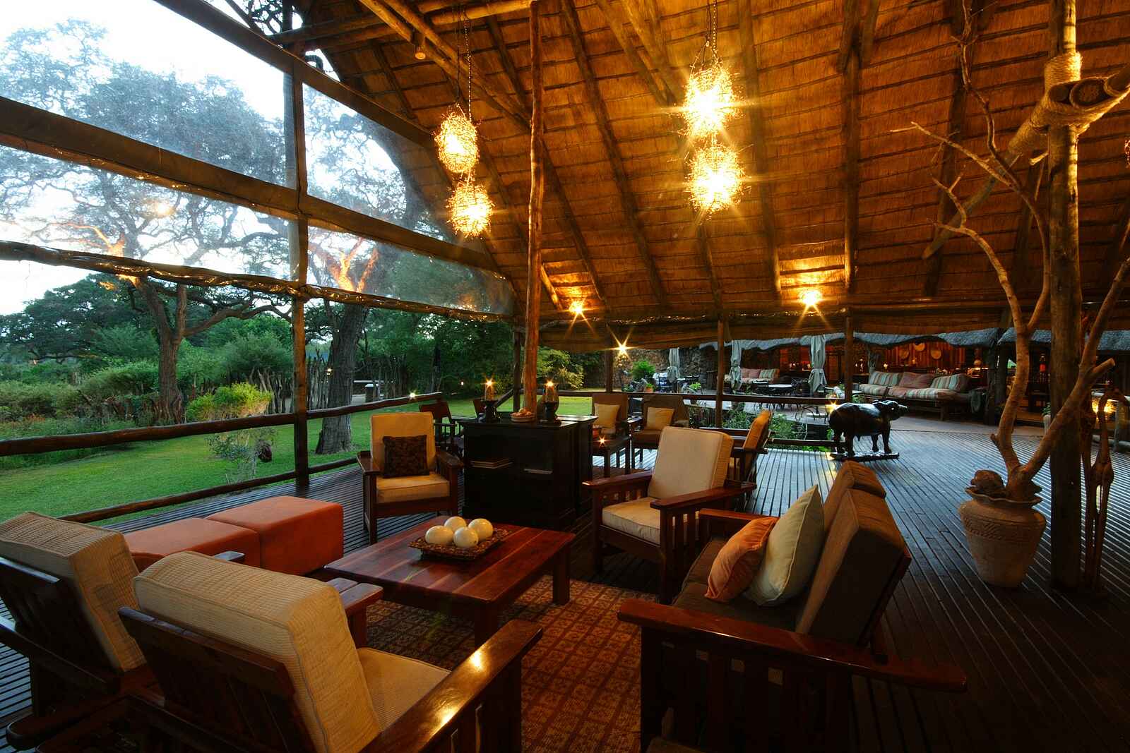 Elephant Valley Lodge: Lounge Elephant Valley Lodge: Lounge