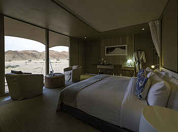 Hoanib Skeleton Coast Camp: Schlafzimmer Hoanib Skeleton Coast Camp: Schlafzimmer