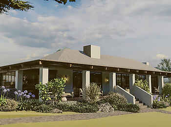 Laba Ngorongoro Lodge: Blick auf die Lodge Laba Ngorongoro Lodge: Blick auf die Lodge