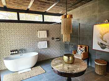 Mukwa River Lodge: Mukwa Cottage Bad