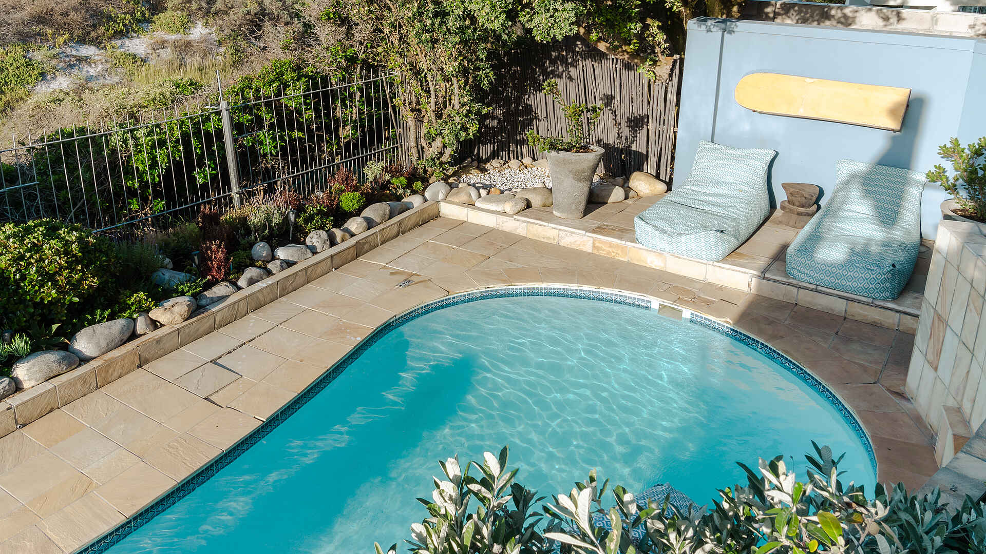 The Last Word Long Beach Boutique-Hotel: Blick auf den Pool