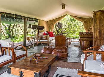 Losokwan Camp: Gemeinschaftslounge