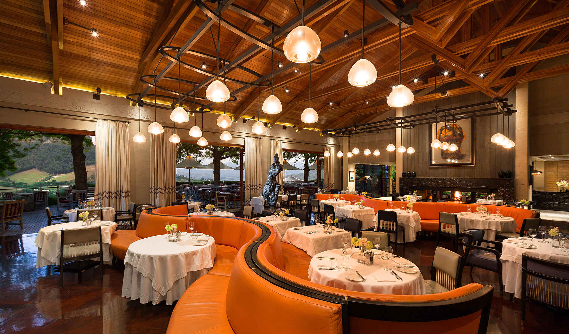 Delaire Graff Estate: Das Restaurant