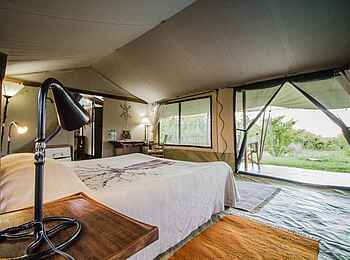 Kwihala Camp: Schlafbereich