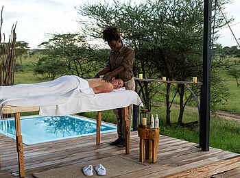 Lemala Nanyukie Lodge: Entspannende Massage Lemala Nanyukie Lodge: Entspannende Massage