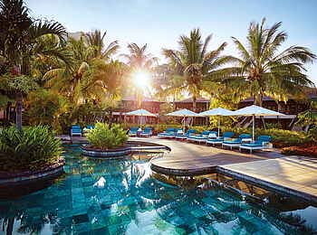 LUX Le Morne: Am Pool LUX Le Morne: Am Pool