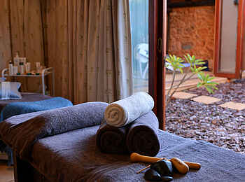 Mateya Safari Lodge: Wellnessbereich