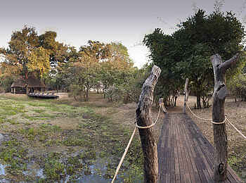 Nkwali Camp: "Nkwali-Brücke"