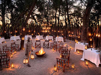 Nxabega Okavango Tented Camp: Rund ums Feuer