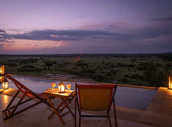 Saruni Eagle View: Abendstimmung Saruni Eagle View: Abendstimmung