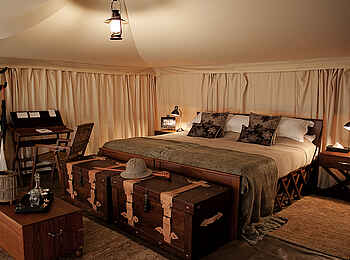 Serengeti Pioneer Camp: Schlafzimmer Serengeti Pioneer Camp: Schlafzimmer