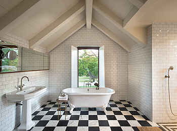 Babylonstoren: Schönes Badezimmer