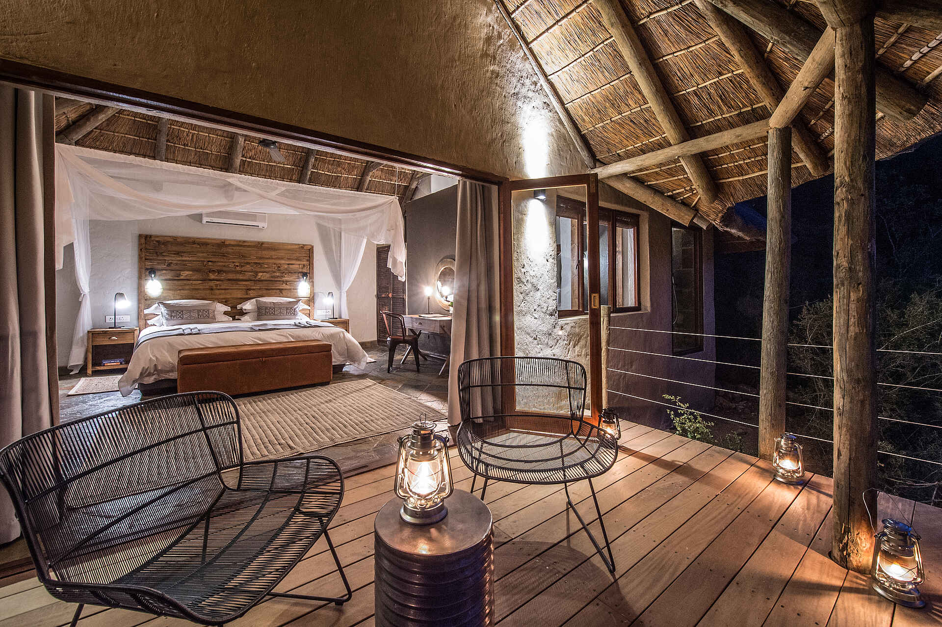 Eastern Cape, Inzolo Exclusive Game Lodge, Inzolo Lodge, Süd Afrika, Schlafzimmer, Afrikarma, Afrikarma Safaris, Afrikarma Safaris - Wildnis. Hautnah., afrikarma.de