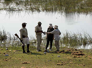 Matetsi Victoria Falls: Game Walk im Busch Matetsi Victoria Falls: Game Walk im Busch