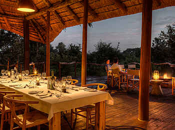 Nokanyana Camp: Abendessen