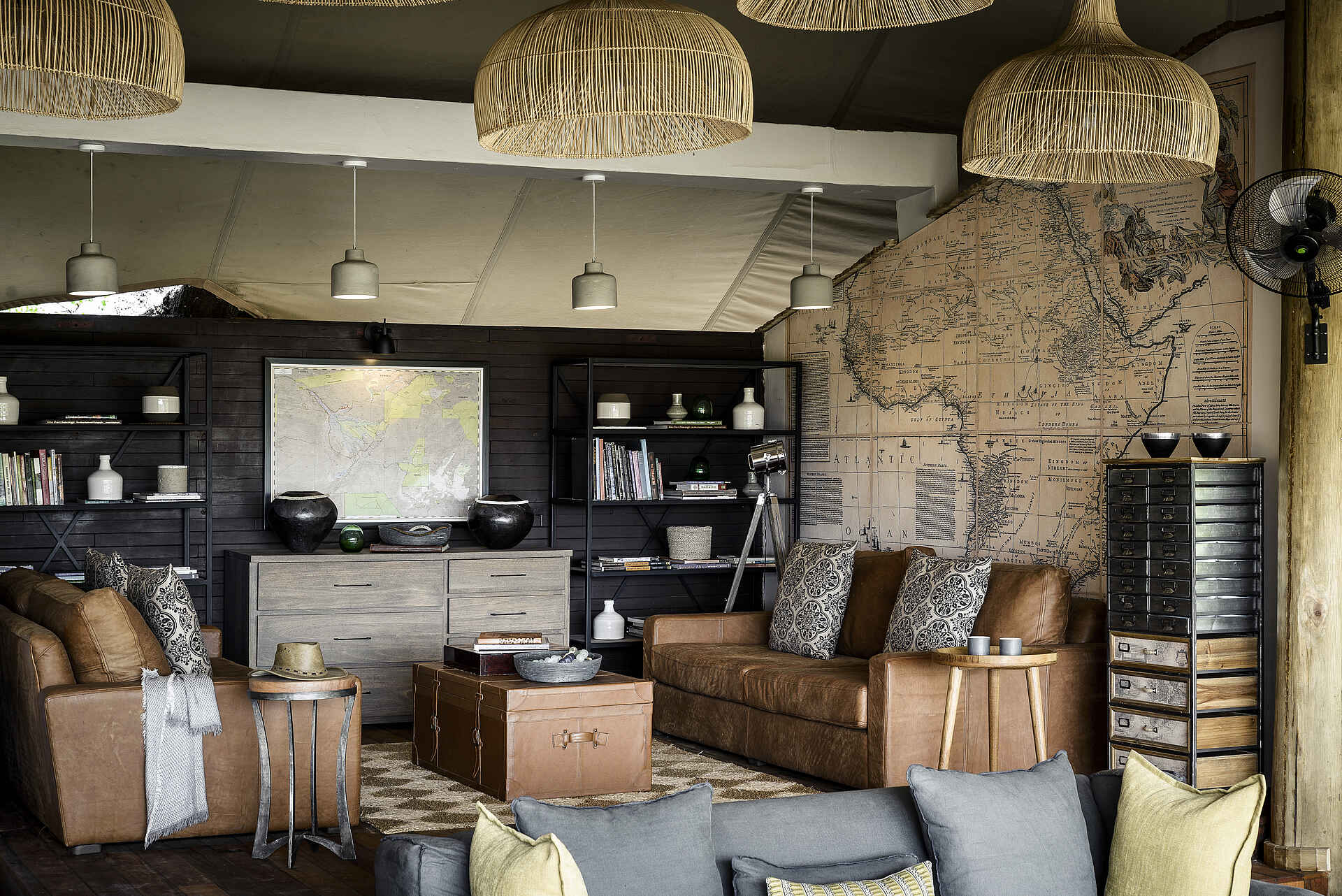 Sanctuary Stanley's Camp: Hauptbereich des Camps Sanctuary Stanley's Camp: Hauptbereich des Camps