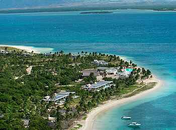 Time + Tide Miavana: Blick von Nordosten