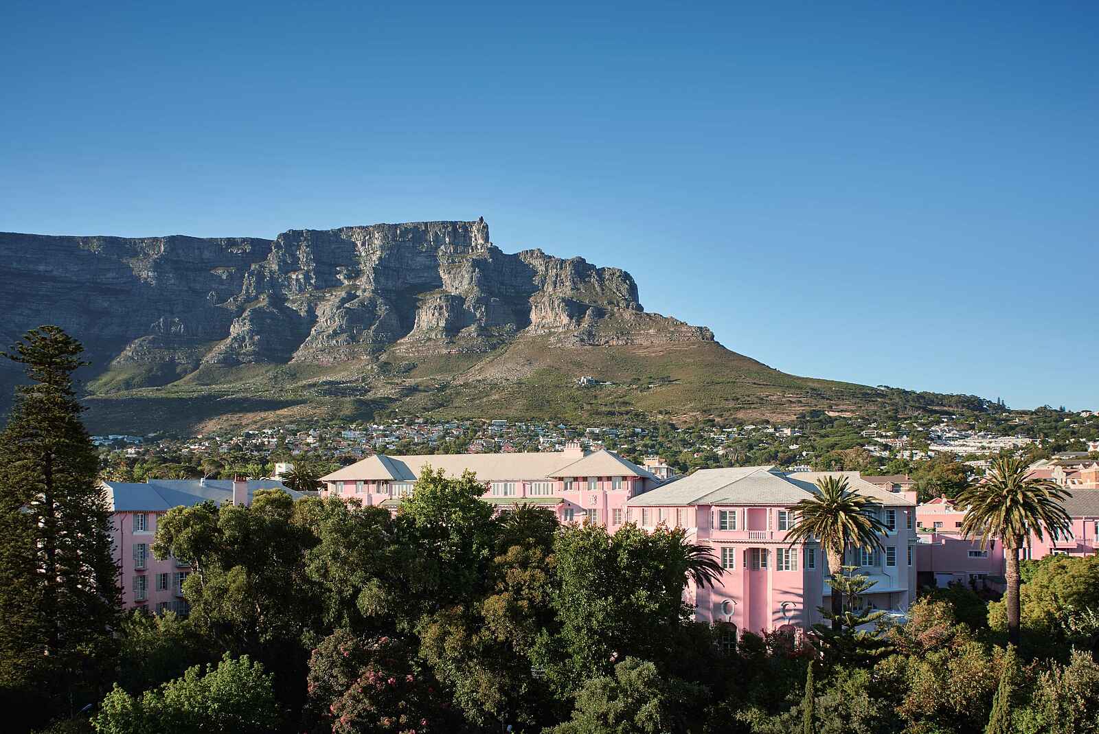 Belmond Mount Nelson Hotel: Blick auf den Tafelberg Belmond Mount Nelson Hotel: Blick auf den Tafelberg