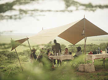 Charlie Sanjan Safari Camp: Speisebereich