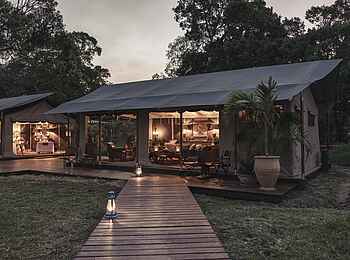Little Elephant Pepper Camp: Blick auf Loungezelt