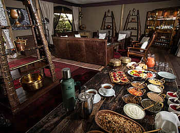 Mara Nyika Camp: Frühstück