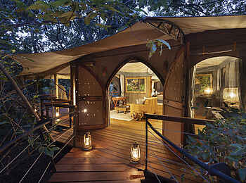 Mara Toto Tree Camp: Eingang eines Gästezelts